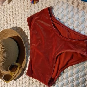 Aerie High waisted swim bottoms